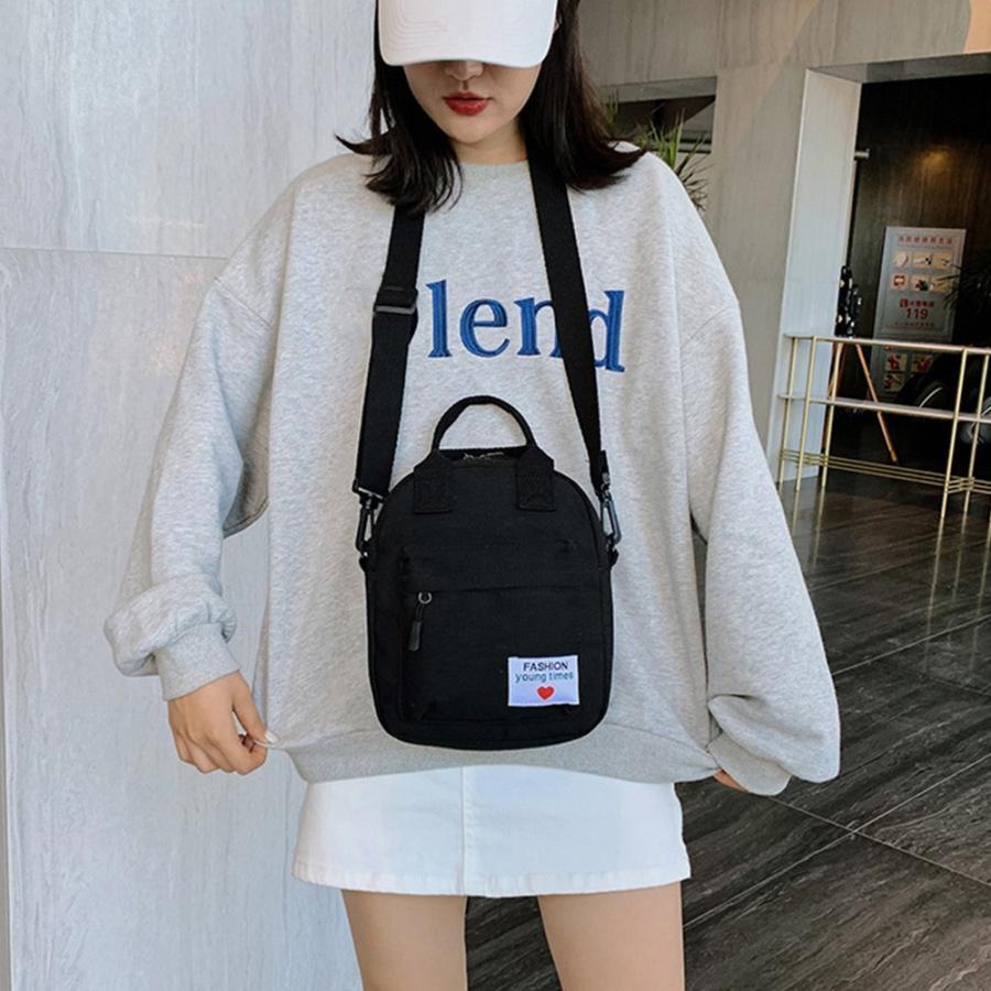 ショルダーバッグ | ミニ トートバッグ 小さめ 2way ボディバッグ 斜めがけ レディース スクエアバッグ かわいい 大人 キャンバスバッグ