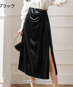 スカート | ロングレディース ロング丈 スウェット オシャレ スリット キレイめ 着痩せ 大人フェミニン 2022 新作 通勤 30代 50代 20代 通学 40代