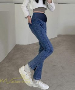 パンツ レギンス | ジーンズ マタニティウェア パンツ デニムパンツ 妊婦 無地 ロングパンツ マタニティパンツ 春 秋 デニム 大きいサイズ 妊婦服 上品 産前 おしゃれ 9分丈
