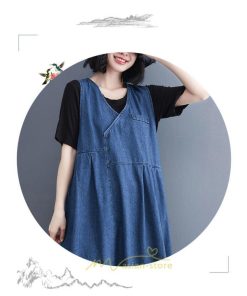 オーバーオール サロペット | デニム サロペット スカート オーバーオール ジャンパースカート レディース ワンピース 可愛い 夏秋 ロング オシャレ ポケット付き オールインワン