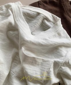 衣装 服 | 子供服 子ども服 こども服 キッズ 長袖tシャツ 女の子 男の子 長袖 トップス ロンT クルーネック コットン 高品質 保育園 胸ポケット シンプル 無地 可愛い