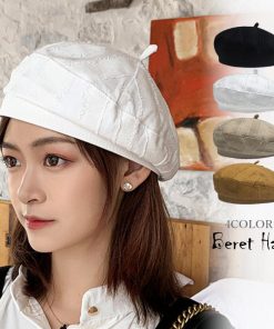 ベレー帽 | 帽子 シンプル レディース 大人 トレンド感 カジュアル ハット おしゃれ キャップ 可愛い