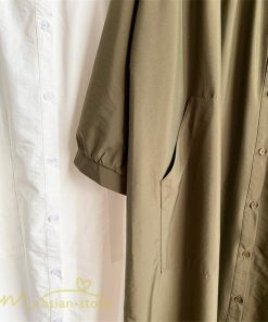 シャツワンピース | チェスターコート ワンピース 着痩せ 春 秋 レディース アウター コーデ 前開き 無地 フリーサイズ 体型カバー ゆったり フード付き ロング丈