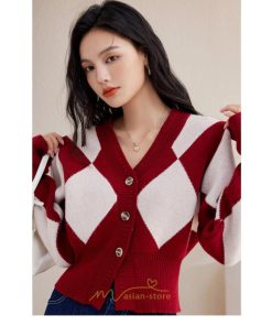 ニット・セーター | ニットカーディガン レディース 長袖 トップス 50代 40代 30代 20代 カジュアル おしゃれ キレイめ あったか ゆったり お出かけ 上品 オシャレ 着痩せ 可愛い