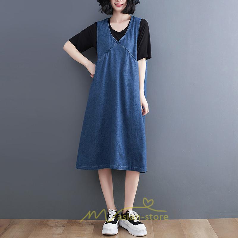 オーバーオール サロペット | サロペット レディース 春夏秋冬 オールインワン オーバーオール ワンピース 体型カバー デニム ロング丈 20代 30代 40代 50代 通学 おしゃれ 着痩せ 通勤