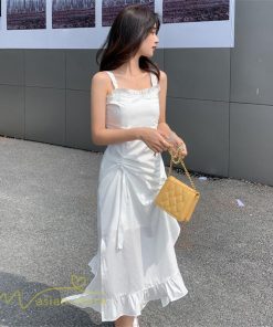 マキシ | サマーワンピース ワンピース レディース 着痩せ ノースリーブ ひざ下 カジュアル 韓国風 無地 気質 可愛い 通勤通学 ロングワンピース 20代30代40代 夏 大人