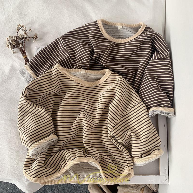 衣装 服 | 子供服服 子ども服 こども服 キッズ服 Tシャツ 長袖 女の子 男の子 ガールズ ボーイズ ジュニア キッズ 冬 秋 子ども ボーダー柄 かわいい 上質