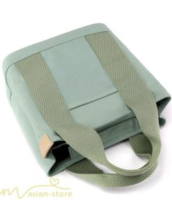 女性用バッグ | ミニトートバッグ レディース 仕切り キャンバス 帆布 ランチバッグ シンプル おしゃれ 通勤 通学 3つ仕切り マザーズバッグ かわいい おしゃれ 収納 多機能