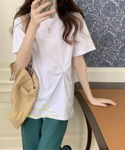 tシャツ・カットソー | Tシャツ カットソー トップス レディース 半袖 無地 春夏新作 オフィス おしゃれ クルーネック シンプル コーデ きれいめ 着痩せ 快適 20代30代40代50代 着回し