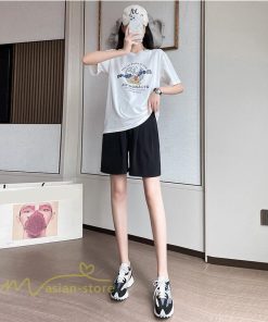 パンツ レギンス | マタニティ ショートパンツ 夏 サマーパンツ ハーフパンツ 通学 カジュアル パンツ マタニティパンツ おしゃれ ゆったり 妊婦服 上品 産後 ワイドパンツ 産前