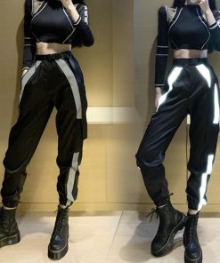 クロップドパンツ | リフレクティブ カーゴパンツ レディース