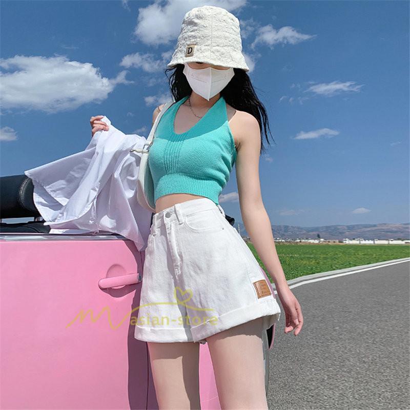 ショートパンツ | レディース ボトムス パンツ ロールアップデニム 夏新作 美脚 デニム ゆったり おしゃれ 通勤通学 20代30代40代 カジュアル お出かけ 韓国風