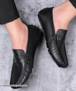 メンズ靴 | ローファー ドライビングシューズ スリッポン メンズ 靴  カジュアルシューズ おしゃれ メンズローファー デッキシューズ ビジネスシューズ 合革 革靴