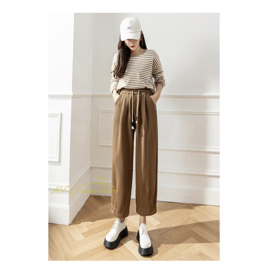 チノ・テーパード・ジョガー・スキニーパン | 秋冬コーデ テーパードパンツ レディース きれいめ ワイドパンツ 上品 カジュアル 大きいサイズ ゆったり パンツ スウェットパンツ 秋 冬 ロングパンツ