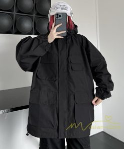 コート・ジャケット | ジャケット レディース アウター 長袖 ブルゾン メンズ パーカー フード付き マウンテンパーカー トップス 20代30代 Oversize ゆったり 40代50代 秋冬 羽織り