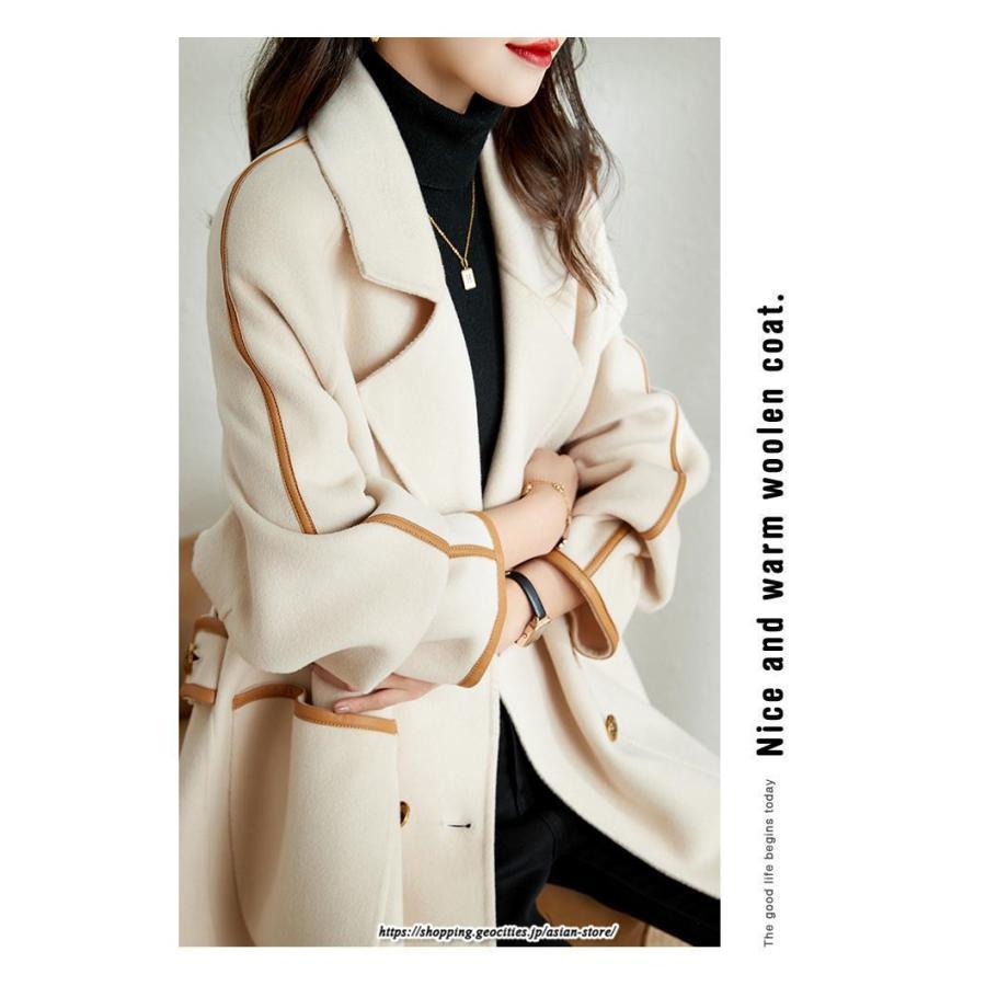 コート・ジャケット | コート チェスターコート ラシャ ミディアム丈コート ジャケット レディース 秋 アウター ゆったり 体型カバー きれいめ 羽織り 通学 通勤 上品 オフィス