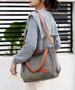 女性用バッグ | トートバッグ レディース キャンバス 3way ショルダー 帆布 大容量 エコバッグ 肩掛け A4 マザーズバッグ 旅行 おしゃれ 通勤 20代30代40代 鞄 通学 大きめ