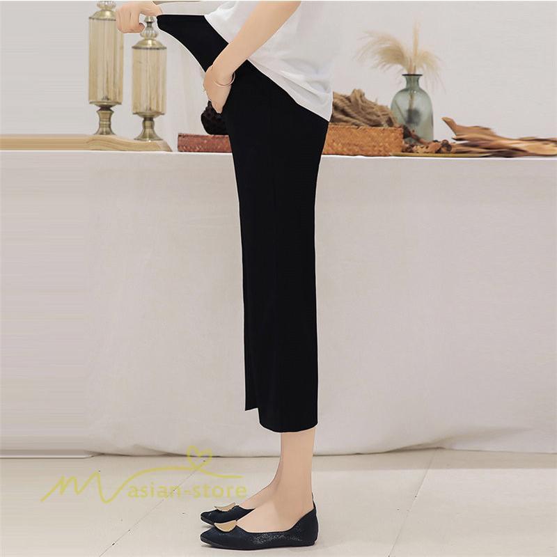パンツ レギンス | マタニティ レディース パンツ ボトムス 9分丈 おしゃれ マタニティパンツ 無地 きれいめ おしゃれ 大きいサイズ サマー 春 日常感 お出かけ マタニティウェア