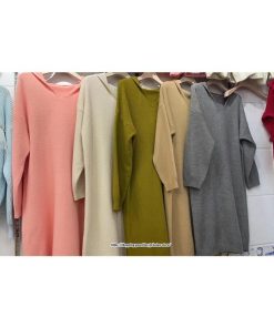 マキシ | ワンピース 秋 秋服 ニット レディース タートルネック 長袖 ニットワンピース ケーブル編み ゆったりタートル