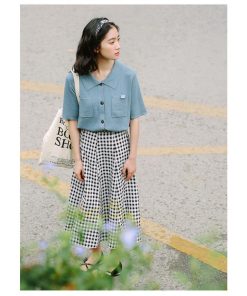 スカート | チェック柄 ロング丈 フレア ボトムス レディース フェミニン デイリー 上品 20代30代40代50代 カジュアル 着痩せ お出かけ 体系カバー 通勤通学 夏物