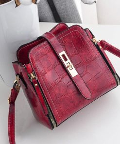 ショルダーバッグ | クロコ型押し レディース