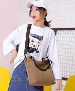 女性用バッグ | ショルダーバッグ レディース 斜め掛け A4 大きめ 肩掛け トートバッグ ハンドバッグ 大容量 エコバッグ 収納 シンプル キャンバス 丈夫 カジュアル 通学 通勤