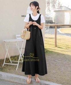 オーバーオール サロペット | サロペット レディース オールインワン 春夏 パンツ オーバーオール 秋冬 楽ちん ゆったり 無地 体型カバー カジュアル 気質 着痩せ ワイドパンツ 無地