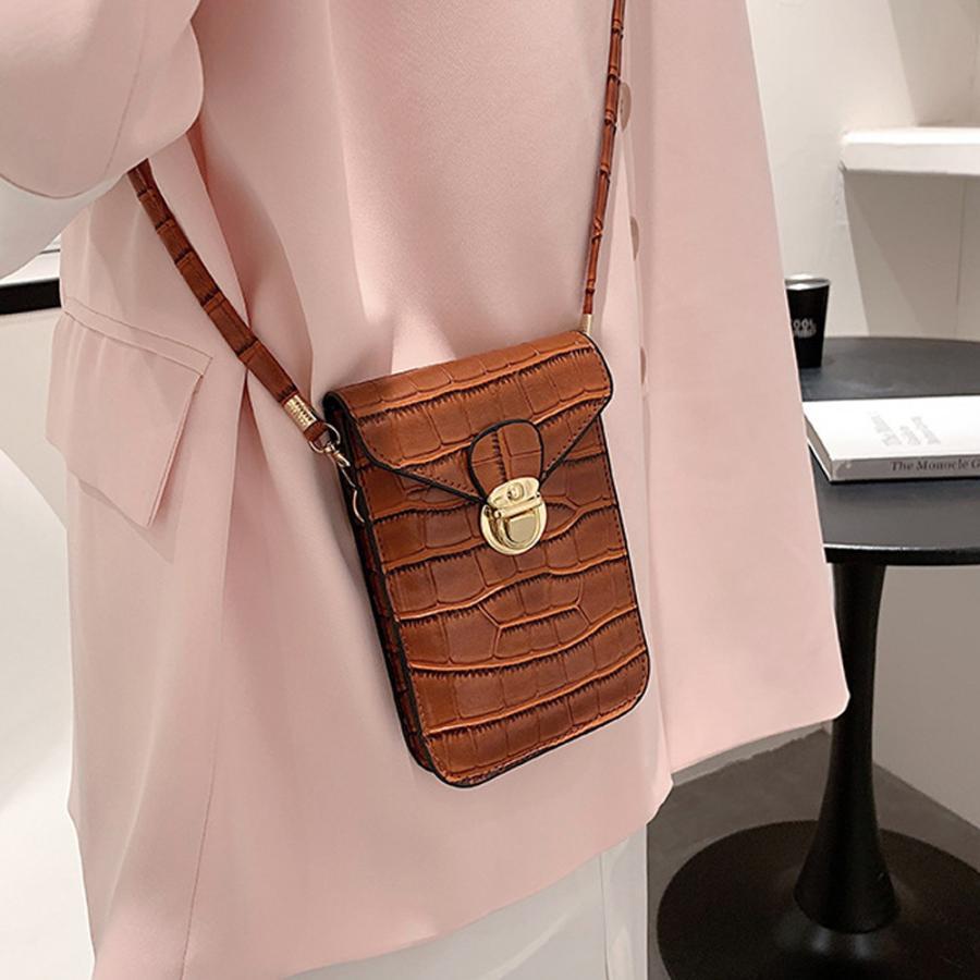 ショルダーバッグ | スマホショルダー ミニポシェット 縦型