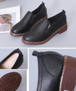 パンプス | オックスフォードシューズ レディース レザー ローファー通勤 ヒール パンプス