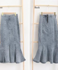 ロングスカート | デニムマーメイドスカート大人セクシー
