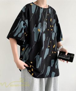 Tシャツ | Tシャツ メンズ 半袖 カットソー 半袖tシャツ 上品 おしゃれ カジュアル ワイドトップス 大きいサイズ 上品 Kクルーネック 夏服 日常感 メンズスタイル