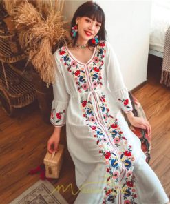 マキシ | ロングワンピース マキシワンピース エスニック リゾート ワンピ 長 カジュアル 大人 夏 秋 20代 30代 40代 ゆったり 体型カバー きれいめ Aライン 50代 着痩せ