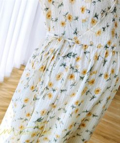 ワンピース | マタニティレディース 着痩せ 小花柄 Vネック マタニティ Aライン 夏新作 ひざ丈 韓国風 半袖 カジュアル 妊婦服 マタニティウェア