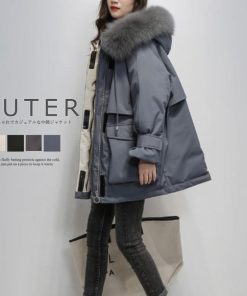 テーラードジャケット | フェイクダウンジャケット レディース