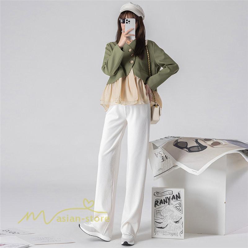 パンツ レギンス | マタニティパンツ レディース ボトムス 無地 きれいめ ママ サマー 大きいサイズ ローウエスト ワイドパンツ 体型カバー お出かけ 春 上品 マタニティウェア 秋