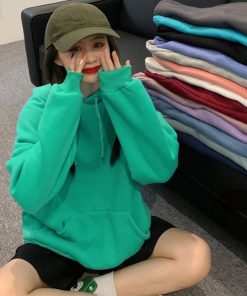 パーカ | 裏起毛パーカー レディース 韓国風秋冬