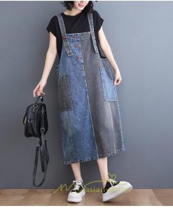 オーバーオール サロペット | サロペット レディース 春夏秋冬 オールインワン オーバーオール ワンピース 体型カバー デニム ロング丈 20代 大きいサイズ 50代 40代 おしゃれ 30代