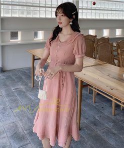 マキシ | ワンピース レディース 夏 40代 きれいめ 膝丈ワンピース 夏 半袖 ワンピ フリル ロング丈ワンピ オシャレ 着痩せ 新作 お出かけ カジュアル 通勤通学 上品 春物