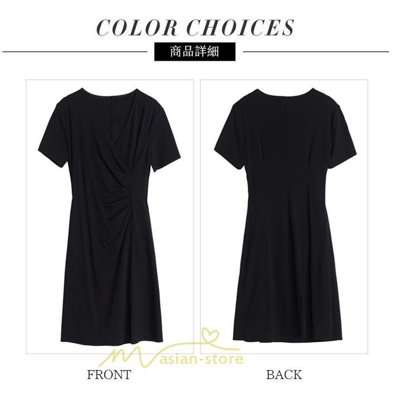 ミディアム | ワンピース レディース 着痩せ 上品 半袖ワンピース 春 夏 新作 オシャレ 2022 新作 韓国風 20代 30代 お出かけ デート 通学 ゆったり 40代 通勤 エレガント
