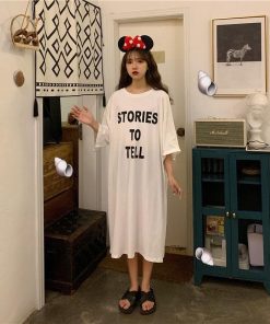 ｔシャツ・カットソー | ティーシャツワンピ ビックティーシャツ Tシャツワンピース ロングティーシャツ レディース ロングt 夏新作 春夏 Tシャツ 大きいサイズ ロンT トレンド