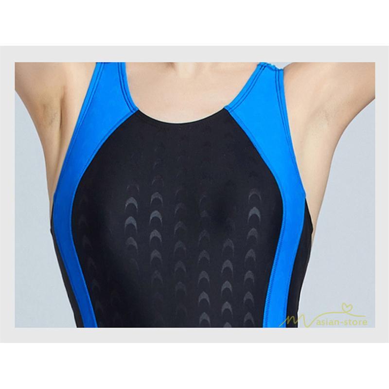 送料無料セール | 競泳 ワンピース 練習用水着 スイミング レディース オールインワン ハーフスパッツ ひざ丈 女性スイムウェア パット付き 防水速乾性 袖なし 高弾力 水着 3色