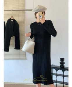 ニットワンピース | レディース 冬 きれいめ ニットフレア ロング おしゃれ 秋冬 送料無料 20代30代40代50代 可愛い おしゃれ 同窓会 通勤 女子会 デート