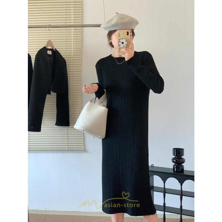 ニットワンピース | レディース 冬 きれいめ ニットフレア ロング おしゃれ 秋冬 送料無料 20代30代40代50代 可愛い おしゃれ 同窓会 通勤 女子会 デート