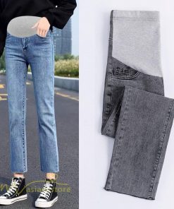 パンツ レギンス | マタニティ パンツ レディース ジーンズ 着痩せ 上品 デニム 妊婦 マタニティウェア ウエスト調整 大きいサイズ 9分丈 マタニティパンツ 妊婦服 大人 産前