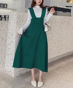 ワンピース | ジャンパースカート サロペットワンピース
