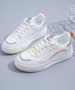 スニーカー | スニーカー　レディース レディースシューズ ローカット 靴 フラットシューズ ぺたんこ ウォーキングシューズ Pu革 美脚 厚底スニーカー 歩きやすい 厚底靴