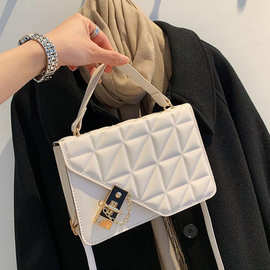 ショルダーバッグ | キルティングバッグショルダー PUレザー