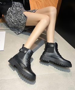 ショートブーツ | 厚底 サイドコアブーツ