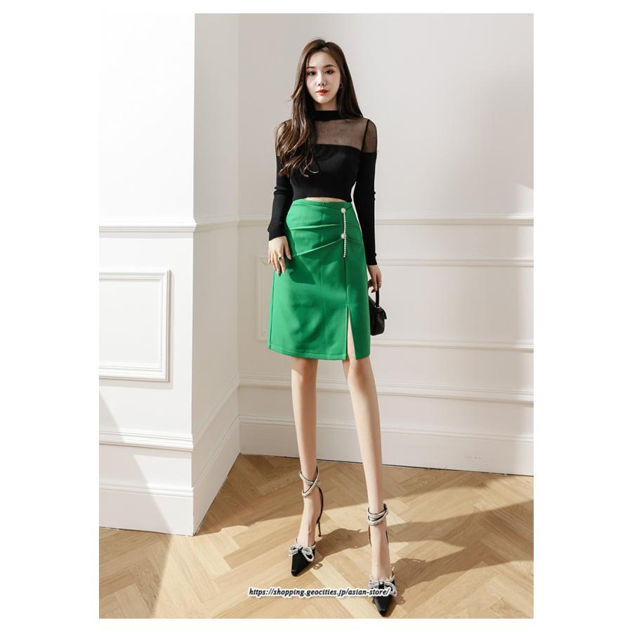 スカート | レディース ひざ丈 膝丈 オシャレ カジュアル Aライン スリット キレイめ 着痩せ 2022新作 通勤 通学 50代 秋冬コーデ 20代 30代 40代