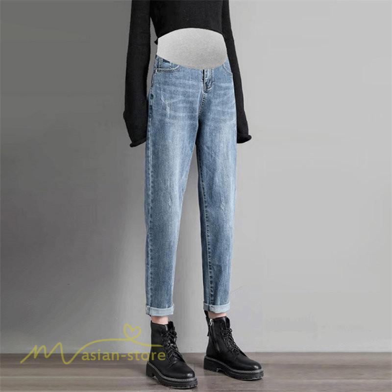 パンツ レギンス | マタニティ パンツ レディース ボトムス デニムパンツ ジーンズ デニム テーパードパンツ マタニティパンツ ロングパンツ 大きいサイズ ウエスト調整 春